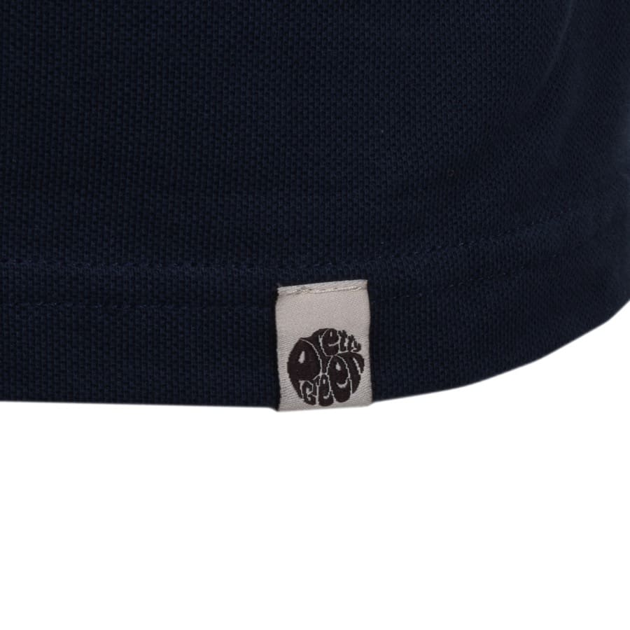 Alternative Image for ProductPretty Green Tipped Polo T Shirt Navy3